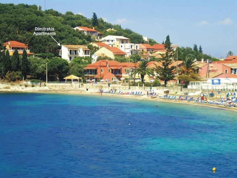 Dimitrios Apartments Kassiopi Buitenkant foto